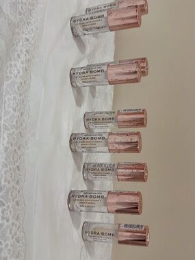 Lip Gloss with Vitamin E - Clear / Rose Gold